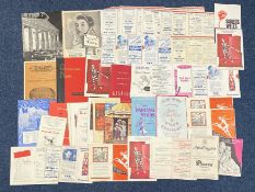 Theatre Programmes. Various Venues 1940's - 1960's.