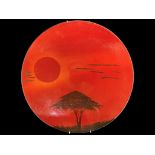 Large Poole Pottery Platter ' African Sky', measures 42 cm - 16" diameter,