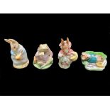 A Collection of Four Figures comprising Beswick Lazybones no 2530,