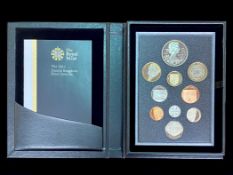 2012 United Kingdom Royal Mint Proof Coin Set, celebrating the Queen's Diamond Jubilee,