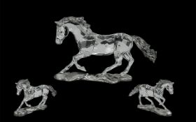 Swarovski S C S 25 Annual Edition 2014 Crystal Horse Figure 'Horse Esperanza',