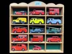 Fire Brigade Interest - Collection of Die Cast Fire Engine Models,