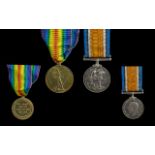 World War I Military Interest. A duo of WWI Medals awarded to 65132 GNR A. Campbell R.