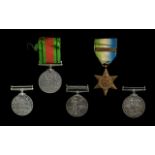 World War I Military Medals Awarded to 23053100 PTE D.W.Moss R.A.O.C.