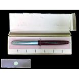 Very Early Parker 51 Pen, in original box, marked to base 'Made in USA. Box No. 156. Pad Pat No.