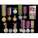 Military Interest - A Small Collection of Medals, including three Great War Medals,