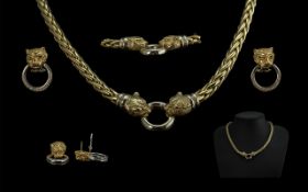 18ct Yellow Gold Superb Quality and Expensive Deluxe Necklace,