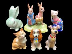 Collection of Collectible Ceramic Animals,