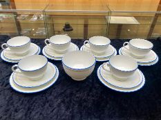 Collection of Minton Ware ( 19 ) Pieces In Total. Comprises 6 Cups, 6 Saucers, 6 Side Plates and