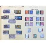 Stamp Interest - Simplex Stamp Album, filled with Queen Victoria, Definitive, King Edward VII,