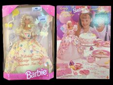Vintage Mattel Birthday Barbie Exclusive, in original box, unopened.