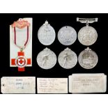 Collection of Replica WWII Medals, comprising Canadian Volunteer Service Medal,