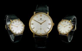 Girard Perregaux 18ct Gold Mechanical Wind Wristwatch,