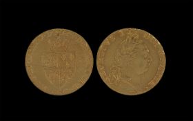 George III Full Gold Guinea - Date 1787. Good Grade - Please Confirm with Photo.