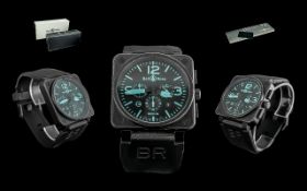 Bell and Ross BroI-94 Professional Automatic Chronograph Wrist Watch, Watch No 496/500.