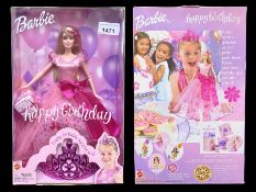 Barbie Mattel 'Happy Birthday' Doll, No. 56793, complete with a birthday tiara.