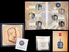Tiara Papalis Religious Interest - Complete Coin Set, In Original Folder. In Mint Condition.