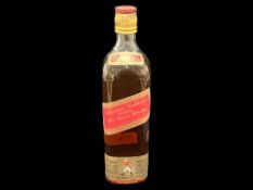 Johnnie Walker Old Scotch Whiskey - An old bottling of Johnnie Walker Red label which, we estimate,
