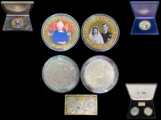 Collection of Royalty Coins.