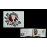 Harrington & Byrne 2021 Father Christmas Silver Proof 50p Coin Cover,