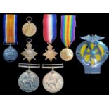 Collection of Military Medals, comprising 1914-1919 Great War Medal awarded to T-36437 A.S.C. Dvr.