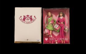 Barbie Mattel Rare Juicy Couture Two Dolls, No. G8079.