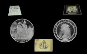 The London Mint - The Smithsonian Uncovered Design London & The Lion 1 Oz Silver 9999 Proof Coin