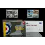 The RAF Centenary The Art of Aircraft - Royal Mail Book of Stamps.