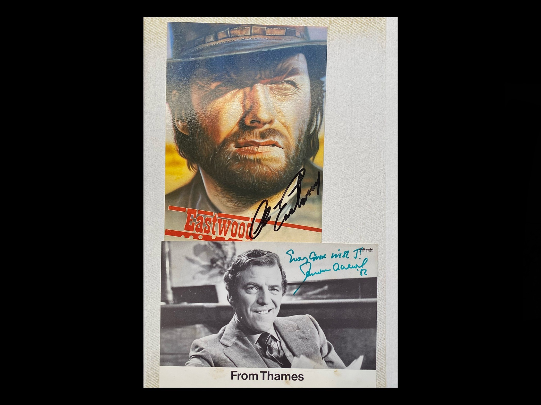 Clint Eastwood Interest - Photographs of Clint Eastwood as Dirty Harry, photographs signed. - Image 3 of 4