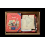 Stamp Interest - A Box of Mixed Stamp Catalogues, and Auction Catalogues.
