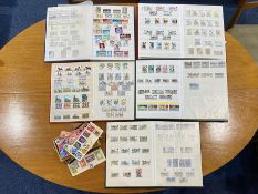 Stamp Interest - Collection of Six Stamp Albums,