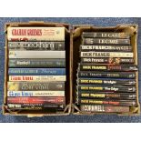 Collection of Modern Hardback Books, mostly by Dick Francis, Gore Vidal, Le Carre,