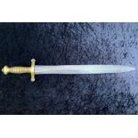 A French 1831 Artillery Soldiers Briquet Short Sword or Gladius. Overall length 25 inches.