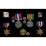 World War II Military Medals ( 4 ) In Total. Not Named. Comprises 1/ 1939 - 1945 Defence Medal.