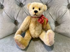 Marie Scott Jointed Teddy Bear. 100% mohair Collector's Teddy Bear.