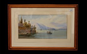 Edwin St John Water Colour, signed to bo