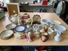 A Collection of Pottery, to include larg