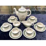 Grindley Tea Set 'Green Gables', compris