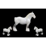 Beswick Hand Painted Horse Figure ' Shir