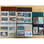 Three Postcard Albums, containing approximately 600+ postcards, all ages to include topographical,