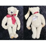 Merrythought Limited Edition Teddy Bear, No. 193/500, mohair body, moveable limbs, labels attached.