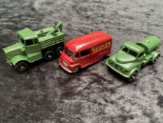 1959/60 Matchbox Series A Moko Lesney, Three Diecast Models, comprising No.