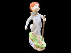 Royal Worcester Figure 'Thursday's Child' 6.5" high, in good condition.