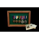 WW2 Group Of Five Medals To Include Royal Fleet Reserve Long Service And Good Conduct Medal,