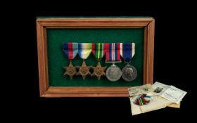 WW2 Group Of Five Medals To Include Royal Fleet Reserve Long Service And Good Conduct Medal,