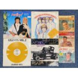 Collection of Albums, including Herman's Hermits with applied stuck down autograph page,