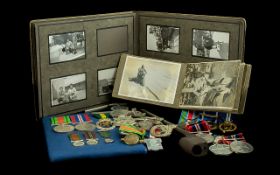 Collection Of 14 Mixed WW2 Medals Together With UN Group Of 3 Medals,