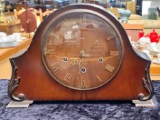 Smiths Westminster Chime Mantle Clock.