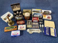 Box of Collectibles, including Die Cast models, some boxed, some loose, biscuit barrel and cover,
