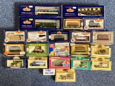 Railway Interest - 00 Gauge Collection of Boxed Carriages, to include plant container wagon,